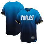 P.Phillies ## Phillies Blank Player Blue City Connect Home Limited Fdoa Stitched Jerseys