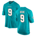 M.Dolphins #9 Joshua Uche Player Aqua Home Game Gdoa Stitched Jerseys