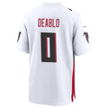 A.Falcons #0 Divine Deablo Player White Home Game Gdoa Stitched Jerseys