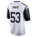 C.Bengals #53 Boye Mafe Player White Alternate Home Game Gdoa Stitched Jerseys