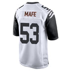 C.Bengals #53 Boye Mafe Player White Alternate Home Game Gdoa Stitched Jerseys