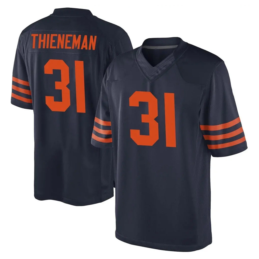C.Bears #31 Dillon Thieneman Player Navy Blue Alternate Game Gdoa Stitched Jerseys