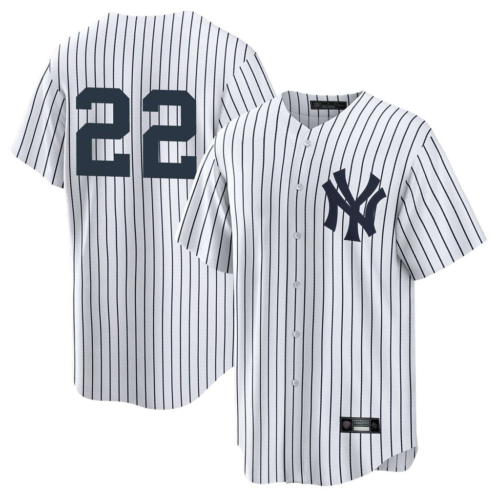 NY.Yankees #22 Ben Rice Player White Game Fdoa Stitched Jerseys