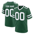 Custom NY.Jets Green Legacy Home Game Any Name & Numbers Gdoa Stitched Jerseys