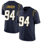 LA.Chargers #94 Dalvin Tomlinson Player Navy Limited Vapor Untouchable Home Game Gdoa Stitched Jerseys