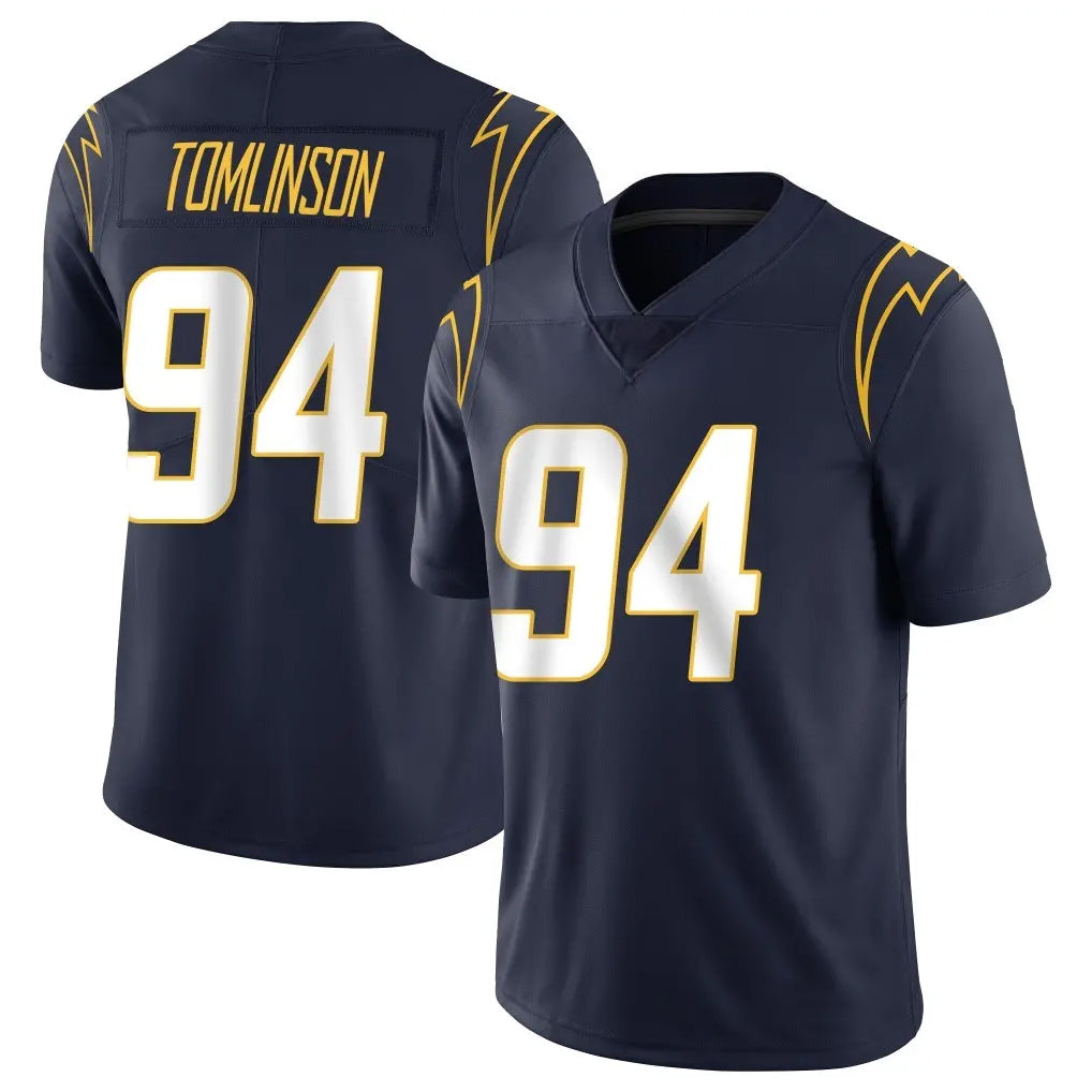 LA.Chargers #94 Dalvin Tomlinson Player Navy Limited Vapor Untouchable Home Game Gdoa Stitched Jerseys