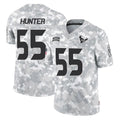 H.Texans #55 Danielle Hunter Player Arctic Camo Salute To Service Limited Game Gdoa Stitched Jerseys