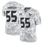H.Texans #55 Danielle Hunter Player Arctic Camo Salute To Service Limited Game Gdoa Stitched Jerseys