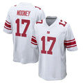 NY.Giants #17 Darnell Mooney Player White Home Game Gdoa Stitched Jerseys
