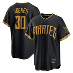 P.Pirates #30 Paul Skenes Player Black 2026 City Connect Home Game Fdoa Stitched Jerseys