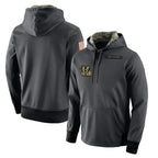 C.Bengals ## Bengals Blank Player Anthracite Salute to Service Player Performance Hoodie Gdoa Stitched Jerseys