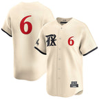T.Rangers #6 Josh Jung Player Cream Limited City Connect Cream Fdoa Stitched Jerseys