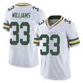 GB.Packers #33 Evan Williams Player White Vapor Untouchable Limited Home Game Gdoa Stitched Jerseys