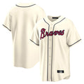 A.Braves ## Braves Blank Player Cream Home Game Gdoa Stitched Jerseys