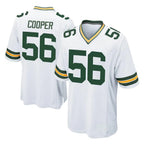 GB.Packers #56 Edgerrin Cooper Player White Home Game Gdoa Stitched Jerseys
