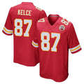 KC.Chiefs #87 Travis Kelce Player Red Home Game Gdoa Stitched Jerseys