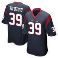 H.Texans #39 Henry To'oTo'o Player Navy Home Game Gdoa Stitched Jerseys