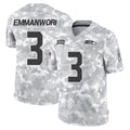 S.Seahawks #3 Nick Emmanwori Player Arctic Camo Limited Salute To Service Home Game Gdoa Stitched Jerseys