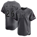 NY.Mets #26 Nolan McLean Player Gray City Connect Limited Fdoa Stitched Jerseys