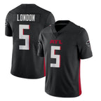 A.Falcons #5 Drake London Player Black Vapor Untouchable Limited Home Game Gdoa Stitched Jerseys