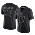 A.Cardinals #97 Walter Nolen III Player Black RFLCTV Limited Home Game Gdoa Stitched Jerseys