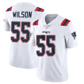 NE.Patriots #55 Jared Wilson Player White Vapor Untouchable Home Game Gdoa Stitched Jerseys