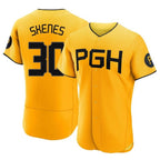 P.Pirates #30 Paul Skenes Player Gold City Connect Home Limited Elite Fdoa Stitched Jerseys