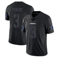 D.Cowboys #3 George Pickens Player Black Impact Limited Home Game Gdoa Stitched Jerseys