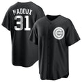 C.Cubs #31 Greg Maddux Player Black Game Gdoa Stitched Jerseys