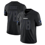 D.Cowboys #78 Terence Steele Player Black Impact Limited Home Game Gdoa Stitched Jerseys