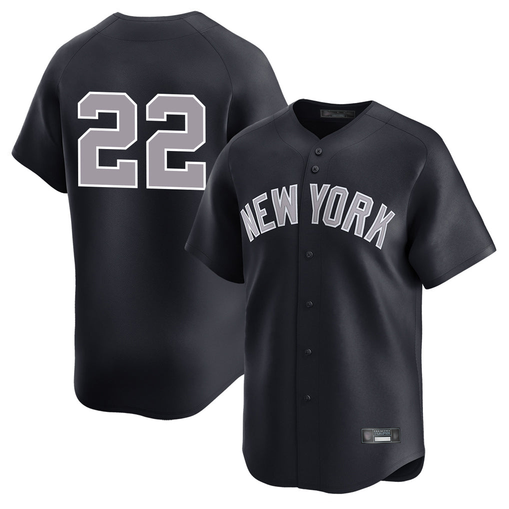 NY.Yankees #22 Ben Rice Player Navy Limited Fdoa Stitched Jerseys