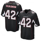 A.Cardinals #42 Dadrion Taylor-Demerson Player Black Game Gdoa Stitched Jerseys