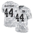 NY.Giants #44 Cam Skattebo Player Arctic Camo Salute To Service Limited Game Gdoa Stitched Jerseys