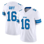D.Lions #16 Jared Goff Player White Limited Vapor F.U.S.E. Alternate Home Game Gdoa Stitched Jerseys