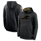 B.Bills ## Bills Blank Player Black Salute to Service Hoodies Hame Gdoa Stitched Jerseys