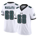P.Eagles #68 Jordan Mailata Player White Limited Vapor F.U.S.E. Home Game Gdoa Stitched Jerseys