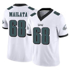 P.Eagles #68 Jordan Mailata Player White Limited Vapor F.U.S.E. Home Game Gdoa Stitched Jerseys