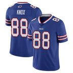 B.Bills #88 Dawson Knox Player Royal Vapor Untouchable Limited Gdoa Stitched Jerseys