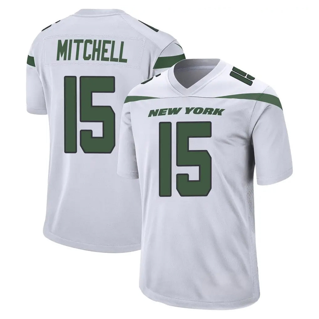 NY.Jets #15 Adonai Mitchell Player White Spotlight Home Game Gdoa Stitched Jerseys
