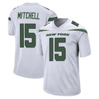 NY.Jets #15 Adonai Mitchell Player White Spotlight Home Game Gdoa Stitched Jerseys