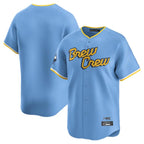 M.Brewers ## Brewers Blank Player Light Blue City Connect Home Limited Fdoa Stitched Jerseys