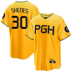 P.Pirates #30 Paul Skenes Player Gold City Connect Home Limited Fdoa Stitched Jerseys
