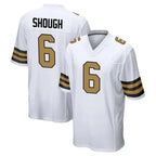 NO.Saints #6 Tyler Shough Player White Alternate Home Game Gdoa Stitched Jerseys