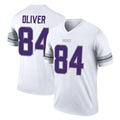 M.Vikings #84 Josh Oliver Player White Alternate Legend Home Game Gdoa Stitched Jerseys