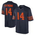 C.Bears #14 Kalif Raymond Player Navy Blue Alternate Game Gdoa Stitched Jerseys