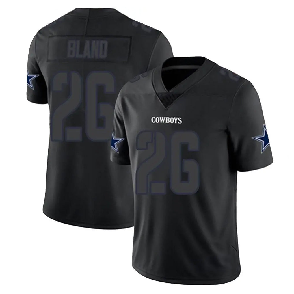 D.Cowboys #26 DaRon Bland Player Black Impact Limited Home Game Gdoa Stitched Jerseys