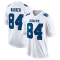 IN.Colts #84 Tyler Warren Player White Tundra Fashion Home Game Gdoa Stitched Jerseys