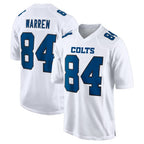IN.Colts #84 Tyler Warren Player White Tundra Fashion Home Game Gdoa Stitched Jerseys