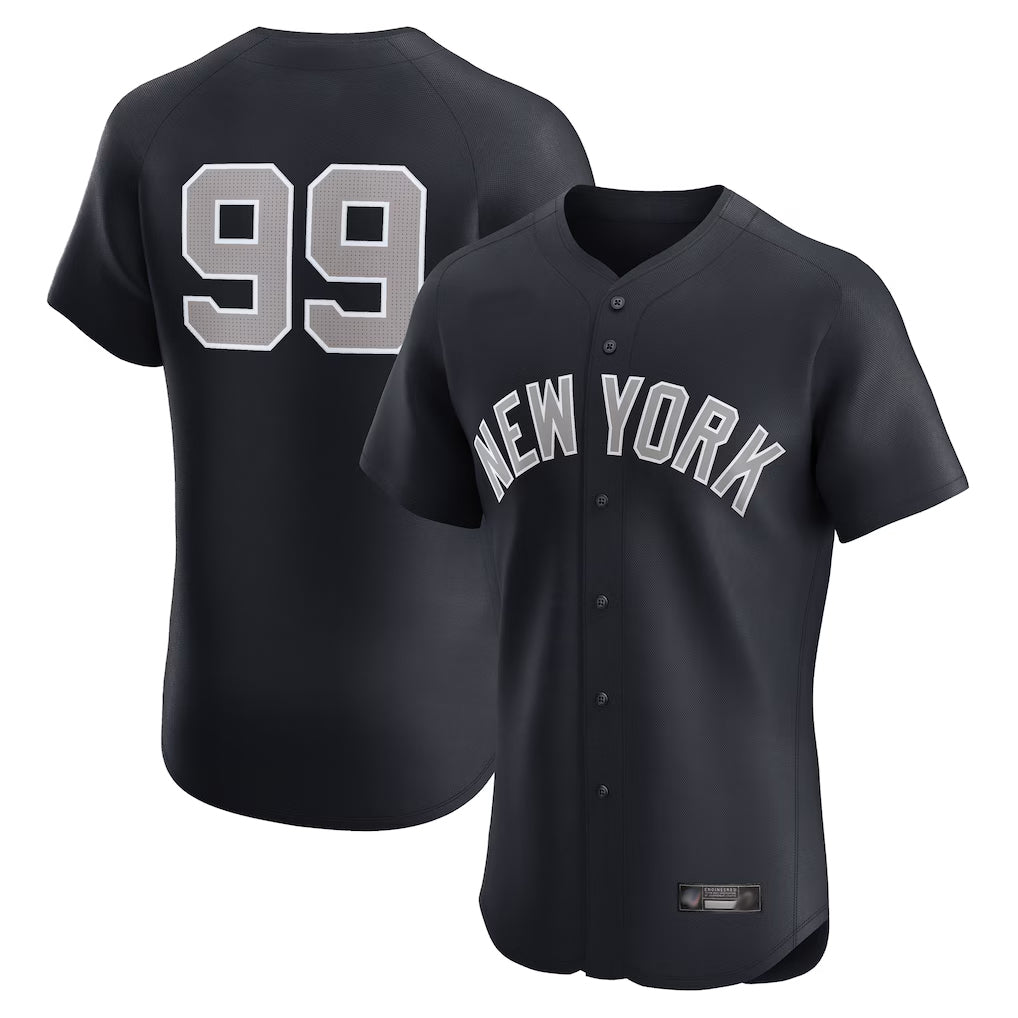 NY.Yankees #99 Aaron Judge Player Navy  Home Limited Elite Game Fdoa Stitched Jerseys