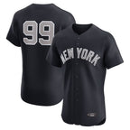 NY.Yankees #99 Aaron Judge Player Navy  Home Limited Elite Game Fdoa Stitched Jerseys